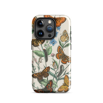 European Butterflies & Moths 2 - William Forsell Kirby Phone Case Iphone 15 Pro / Matte Butterfly-patterned Phone Case William Forsell