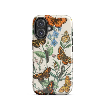 European Butterflies & Moths 2 - William Forsell Kirby Phone Case Iphone 16 / Matte Butterfly-patterned Phone Case William Forsell Kirby,