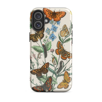European Butterflies & Moths 2 - William Forsell Kirby Phone Case Iphone 16 Plus / Matte Butterfly-patterned Phone Case William Forsell