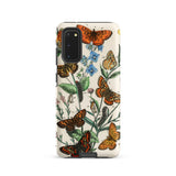 European Butterflies & Moths 2 - William Forsell Kirby Phone Case Samsung Galaxy S20 / Matte Vintage-style Phone Case Detailed Illustration