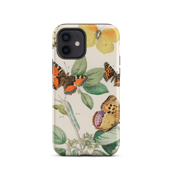 Europese vlinders & motten 3 - William Forsell Kirby iPhone-hoesje, 12 / Mat, Telefoonhoesjes, Toby Leon