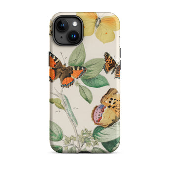 Europese vlinders & motten 3 - William Forsell Kirby iPhone-hoesje, 15 Plus / Mat, Telefoonhoesjes, Toby Leon