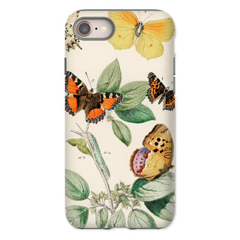 Europese vlinders & motten 3 - William Forsell Kirby iPhone-hoesje, 8 / Mat, Telefoonhoesjes, Toby Leon