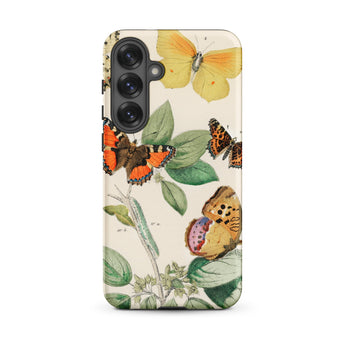 European Butterflies & Moths 3 - William Forsell Kirby Phone Case, Samsung Galaxy S25 Plus / Matte, Mobile Cases, Toby Leon
