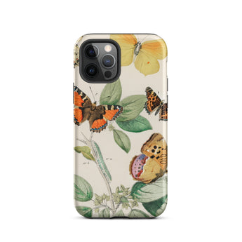 European Butterflies & Moths 3 - William Forsell Kirby Phone Case Iphone 12 Pro / Matte Butterfly-patterned Phone Case William Forsell
