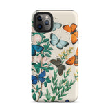 Europese vlinders & motten - William Forsell Kirby iPhone-hoesje, 11 Pro Max / Mat, Telefoonhoesjes, Toby Leon