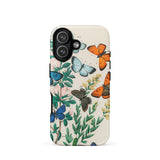 Europese vlinders & motten - William Forsell Kirby iPhone-hoesje, 17 / Mat, Telefoonhoesjes, Toby Leon