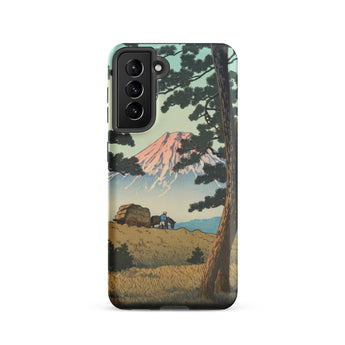 Evening at Tago Bay - Hasui Kawase Phone Case, Samsung Galaxy S21 / Matte, Mobile Cases, Toby Leon