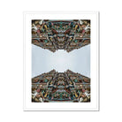 Every Deity - South Indian Temple Op Art Print, Ornate Hindu Temple Towers (gopurams) Photographed Symmetrically