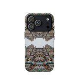 Every Deity - Trippy South Indian Temple Iphone Case 17 Pro / Matte Vibrant Intricately Detailed Phone Case Symmetrical Design Ornate South