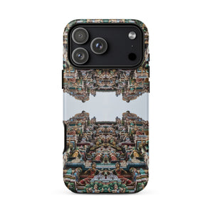 Every Deity - Custodia Iphone tempio dell’India del Sud psichedelico, 17 Pro Max / Opaco, Custodie per telefoni cellulari, Toby Leon