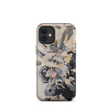 Evolution - Surreal Botanical Art Phone Case Iphone 12 Mini / Matte Abstract Patterned Phone Case Surreal Botanical Art, Darwin Dreamed,