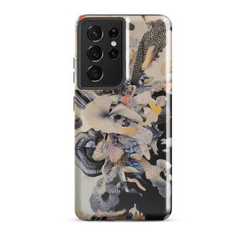 Evolution - Surreal Botanical Art Phone Case Samsung Galaxy S21 Ultra / Gloss Vibrant Detailed, Darwin Dreamed, Iphone Mobile Cases