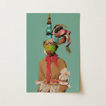 Eye Candy - Avant Garde Fashion Art Print / Canvas, 12x18’’ / 31x46cm / Unframed / no Border, Posters Prints & Visual Artwork, Toby Leon