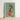 Framed Artwork Person Vibrant Eclectic Attire Bold Colors Avant Garde Fashion, Striking Form, Art Print