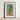 Framed Art Print Stylized Portrait Person Vibrant Eclectic Avant Garde Fashion, Striking Form