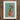 Mint Green Framed Artwork Whimsical Design Colorful Layered Avant Garde Fashion, Striking Form, Art Print