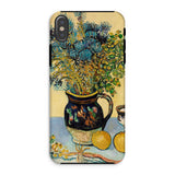 Still Life - Vincent Van Gogh Phone Case Iphone Xs / Matte Phone Case Colorful Floral Life Painting Vincent Gogh, Gogh Iphone Case, Vibrant