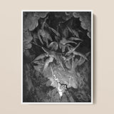 The Fall of Man - Gustave Dore Art Print / Canvas Black-and-white Framed Artwork Dramatic Celestial Scene Winged Figures Milton’s Cosmic