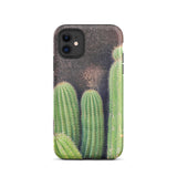 Family Affair - Modern Cactus Iphone Case 11 / Matte Cactus-themed Phone Case Striking Iphone Case, Modern Cactus Photography, Photography