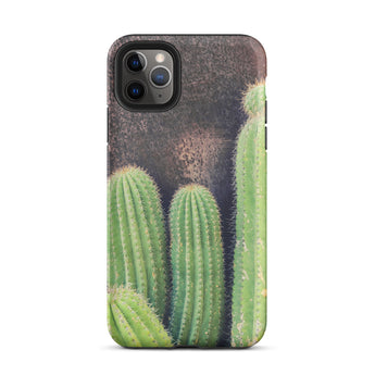 Family Affair - Modern Cactus Iphone Case 11 Pro Max / Matte Cactus-themed Phone Case Striking Iphone Case, Modern Cactus Photography,