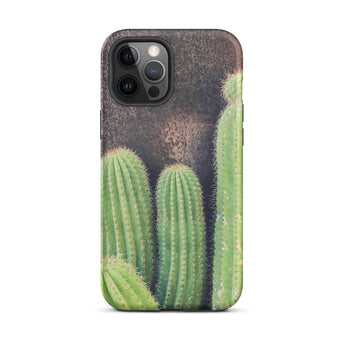 Family Affair - Modern Cactus Iphone Case 12 Pro Max / Matte Cactus-themed Phone Case Striking Iphone Case, Modern Cactus Photography,