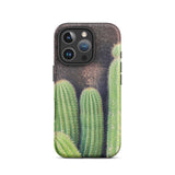 Family Affair - Modern Cactus Iphone Case 16 Pro / Matte Cactus-themed Phone Case Striking Iphone Case, Modern Cactus Photography,