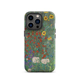 Bauerngarten mit Sonnenblumen - Gustav Klimt iPhone-Hülle, 13 Pro / Matt, Handyhüllen, Toby Leon