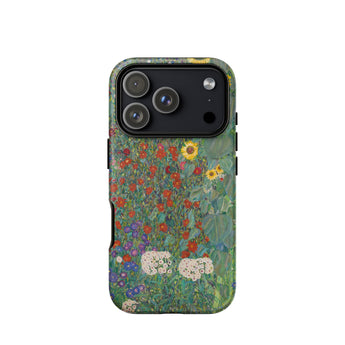 Bauerngarten mit Sonnenblumen - Gustav Klimt iPhone-Hülle, 17 Pro / Matt, Handyhüllen, Toby Leon