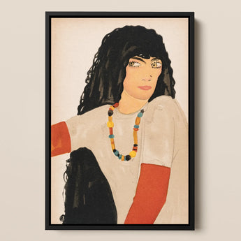 Fashion Postcard no 860 - Wiener Werkstätte Art Print / Canvas, 12x18’’ / 31x46cm / Black Frame, Posters Prints & Visual Artwork, Toby Leon