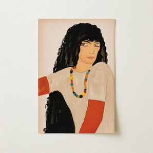 Fashion Postcard no 860 - Wiener Werkstätte Art Print / Canvas, 12x18’’ / 31x46cm / Unframed / no Border, Posters Prints & Visual Artwork,