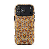 Featherweight Champion - Garuda Feathers Phone Case Iphone 17 Pro Max / Matte Iphone 12 Pro Max Case Geometric Snake Skin Featherweight