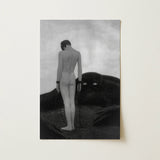 Feeling of Dependency - Sascha Schneider Art Print / Canvas, 12x18’’ / 31x46cm / Unframed / no Border, Posters Prints & Visual Artwork,