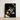 Black-framed Artwork Dramatic Fiery Scene Figure Purple Gold Surreal Gay Pirate, Queer Fantasies Ignites, Fantasy