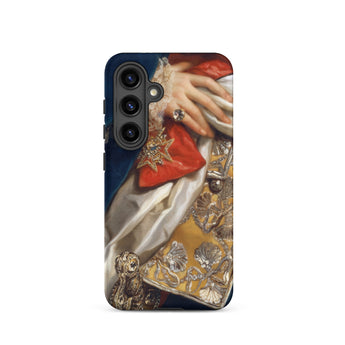 Ferdinand Iv - Anton Raphael Mengs Samsung Case, Galaxy S24 / Matte, Smartphone Case Classical Painting Person Ornate Attire Detailed