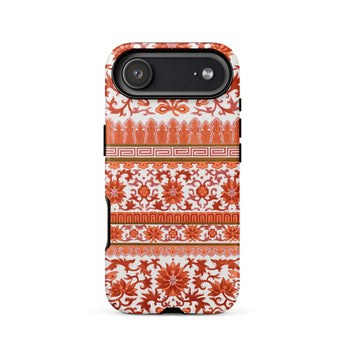 Fiery Chinoiserie Florals - Owen Jones Phone Case, Iphone 17 Air / Matte, Mobile Cases, Toby Leon