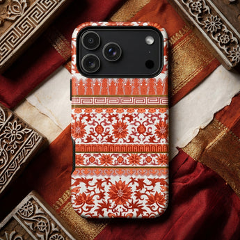 Fiery Chinoiserie Florals - Owen Jones Phone Case, Mobile Cases, Toby Leon