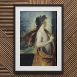 Figure of Apollo from ?The Forge Vulcan’ - John Singer Sargent Art Print / Canvas Framed Oil Painting Classical Possibly God Hero,
