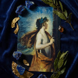 Figure of Apollo from ?The Forge Vulcan’ - John Singer Sargent Art Print / Canvas Rectangular Classical Painting Brown Drapery Blue,