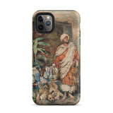 Figure of a Moor - Carlo Ascenzi Phone Case Iphone 11 Pro Max / Matte Artistic Phone Case Carlo Ascenzi, Distant Mediterranean Tides,