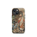 Figure of a Moor - Carlo Ascenzi Phone Case Iphone 13 Mini / Matte Artistic Phone Case Carlo Ascenzi, Distant Mediterranean Tides,