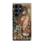 Figure of a Moor - Carlo Ascenzi Phone Case Samsung Galaxy S24 Ultra / Matte Phone Case Detailed Vintage Painting Man Orange Robe Carlo