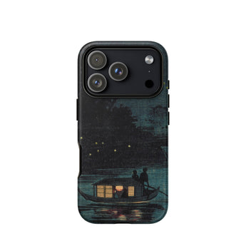 Lucciole a Ochanomizu - Custodia per iPhone di Kobayashi Kiyochika, 17 Pro / Opaca, Custodie per telefoni, Toby Leon