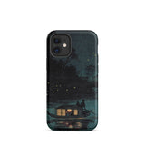 Fireflies at Ochanomizu - Kobayashi Kiyochika Phone Case Iphone 12 Mini / Matte Phone Case Boat Scene Kobayashi Kiyochika Iphone Case,