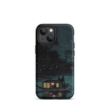 Fireflies at Ochanomizu - Kobayashi Kiyochika Phone Case Iphone 13 Mini / Matte Iphone Case Boat Scene Kobayashi Kiyochika Case, Ochanomizu