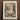 Framed Artwork Nude Figure Acrobatic Pose Rendered Soft Single Male Body, Legs Thrust Skyward, Plunges Inverted, Olive-teal Stippled Void,