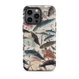 Fish - Utagawa Yoshikazu Ocean Life Iphone Case, 14 Pro Max / Matte, Fish-patterned Phone Case