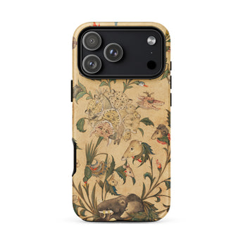 Funda para iPhone Floral Fantasy of Animals and Birds, 17 Pro Max / Mate, Fundas para móvil, Toby Leon