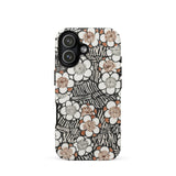 Bloemenpatroon - Bijutsu Sekai Watanabe Seitei Iphone Case, 17 / Mat, Telefoonhoesjes, Toby Leon