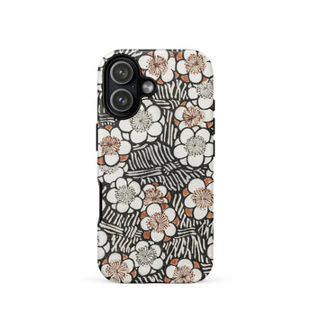 Bloemenpatroon - Bijutsu Sekai Watanabe Seitei Iphone Case, 17 / Mat, Telefoonhoesjes, Toby Leon